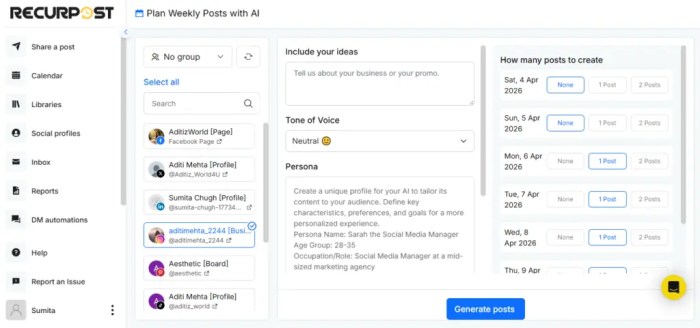 Hootsuite vs recurpost