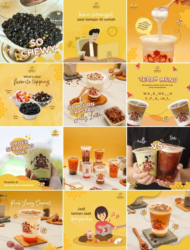 Desain dengan menyesuaikan moodboard yang telah direncanakan - Redaksiana