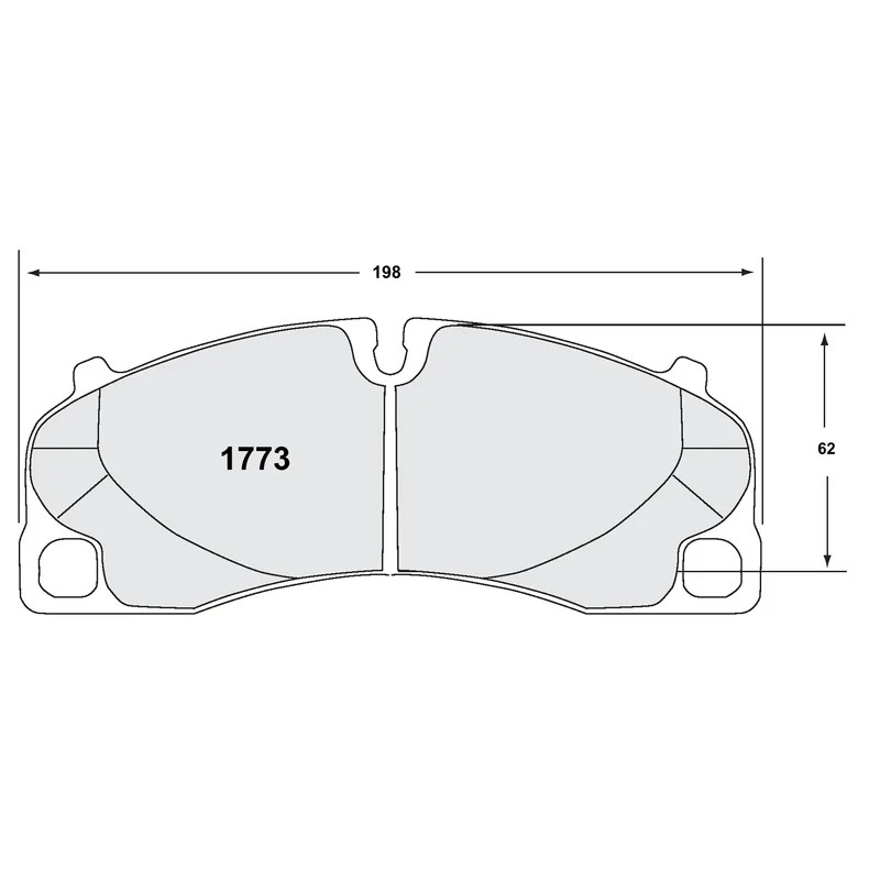 PFC Porsche 991/992 GT3 / Cayman GT4 Front Brake Pads (Iron Disc) - 11 Compound
