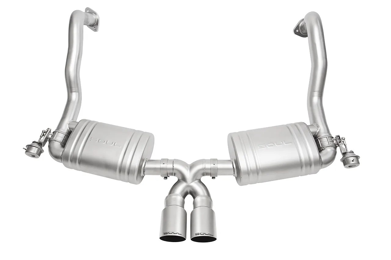 Soul Performance Parts - Porsche 981 Boxster / Cayman SOUL Valved Exhaust System