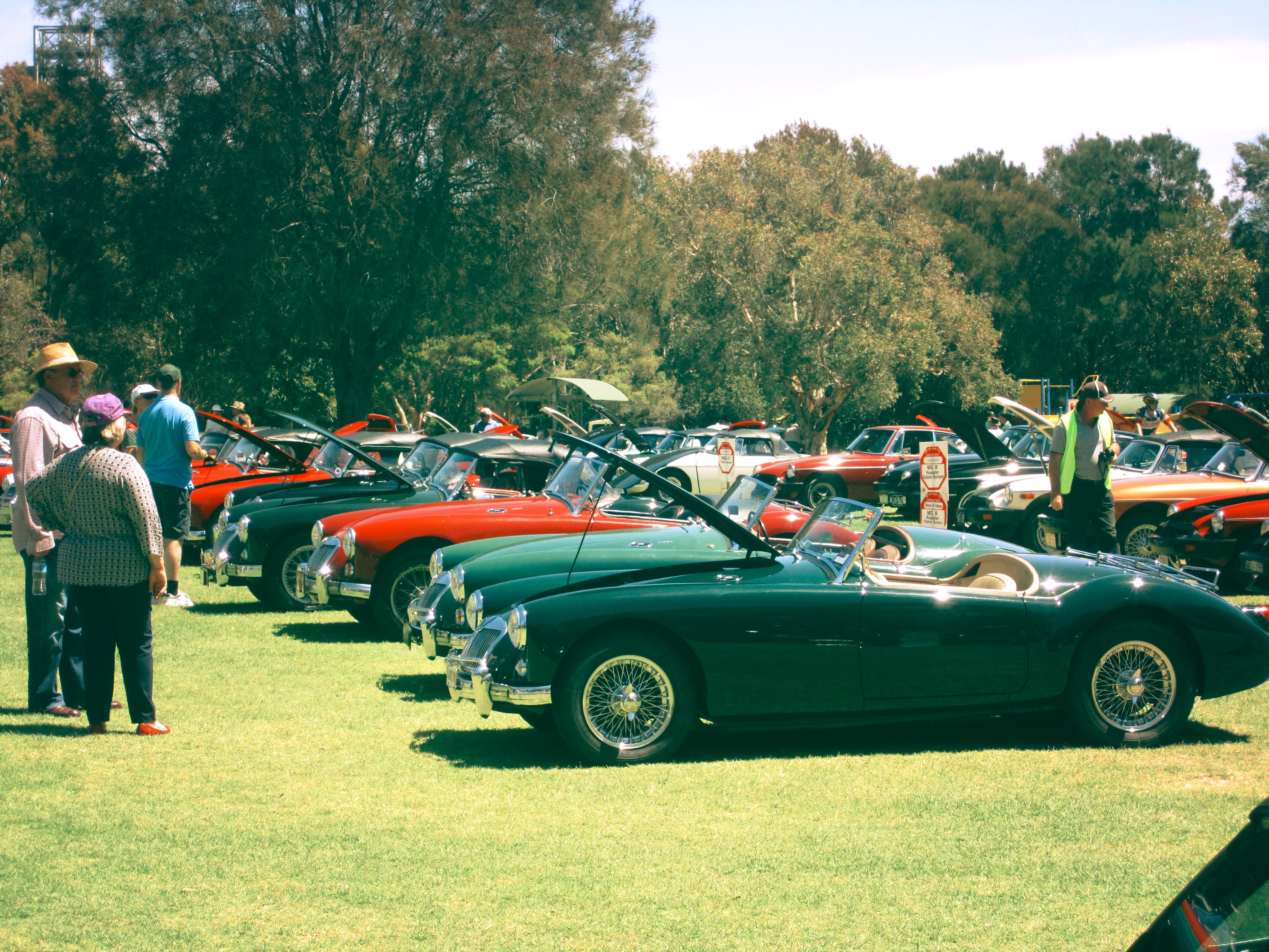 bumped into this awesome car show.