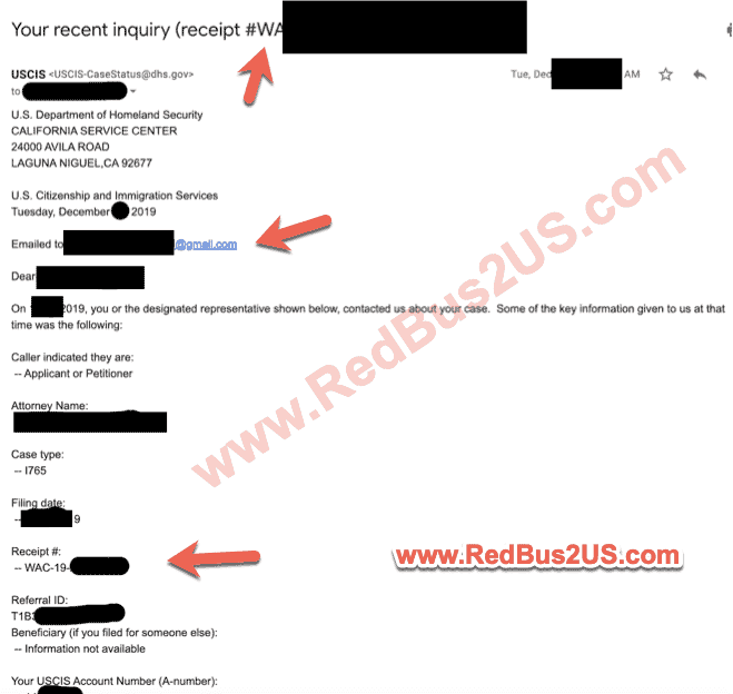 H4 Ead Expedite Request Process Sample Letter 3 Experiences Redbus2us
