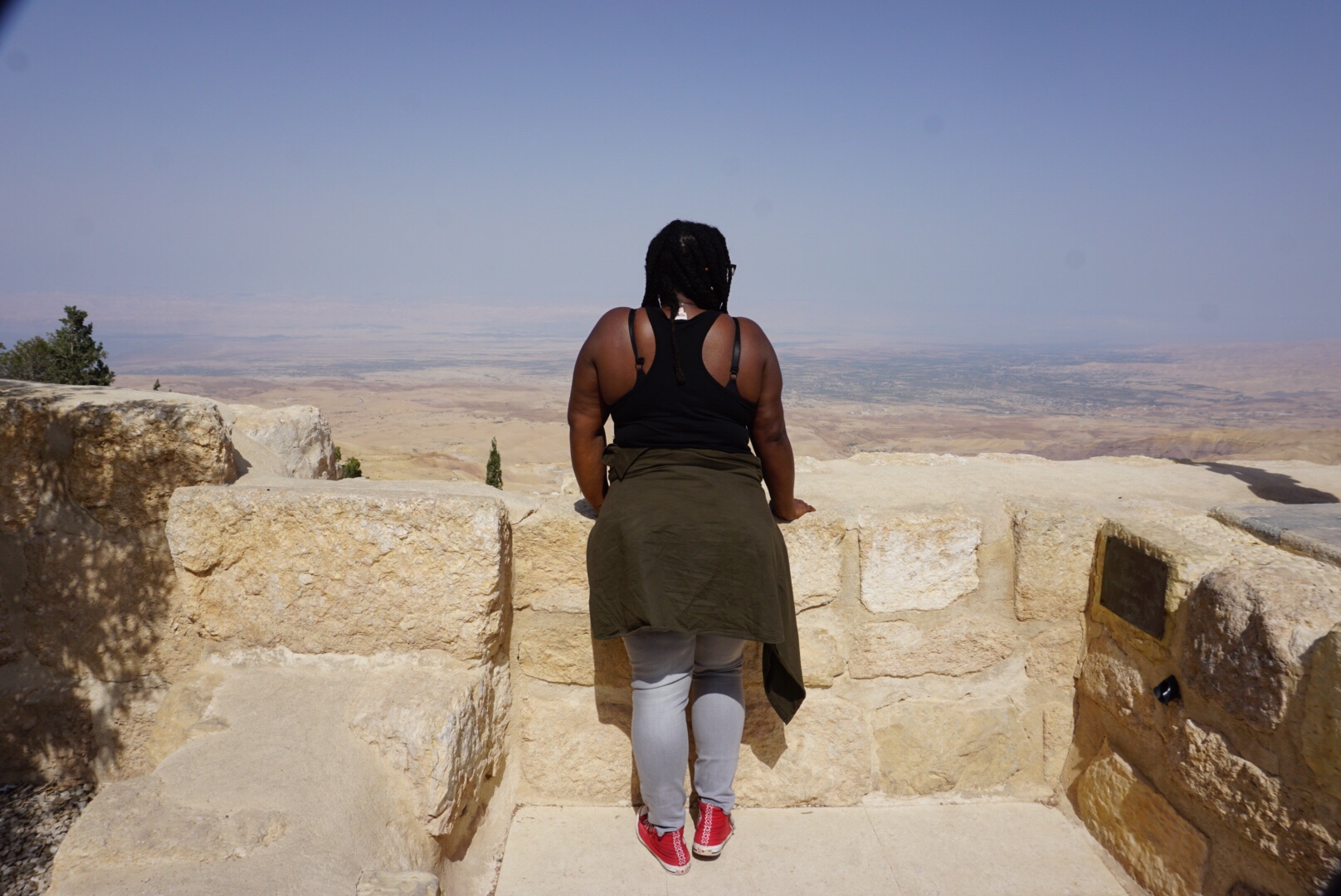 Standing where Moses stood