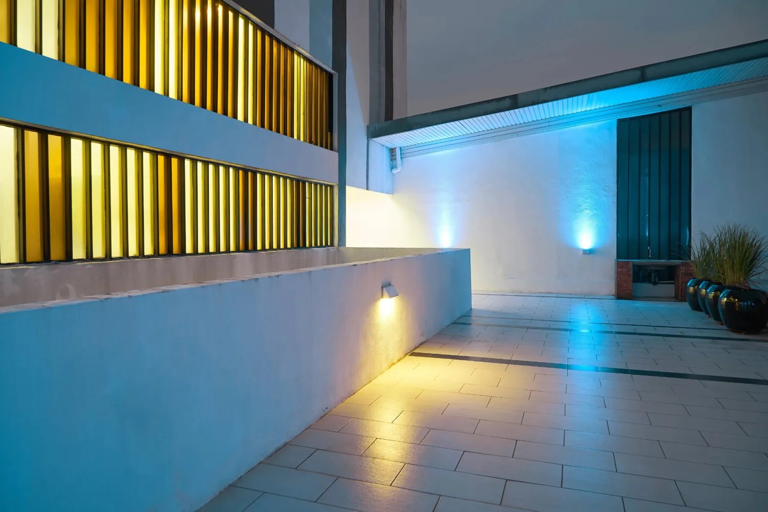 LED Outdoor Lighting Installation