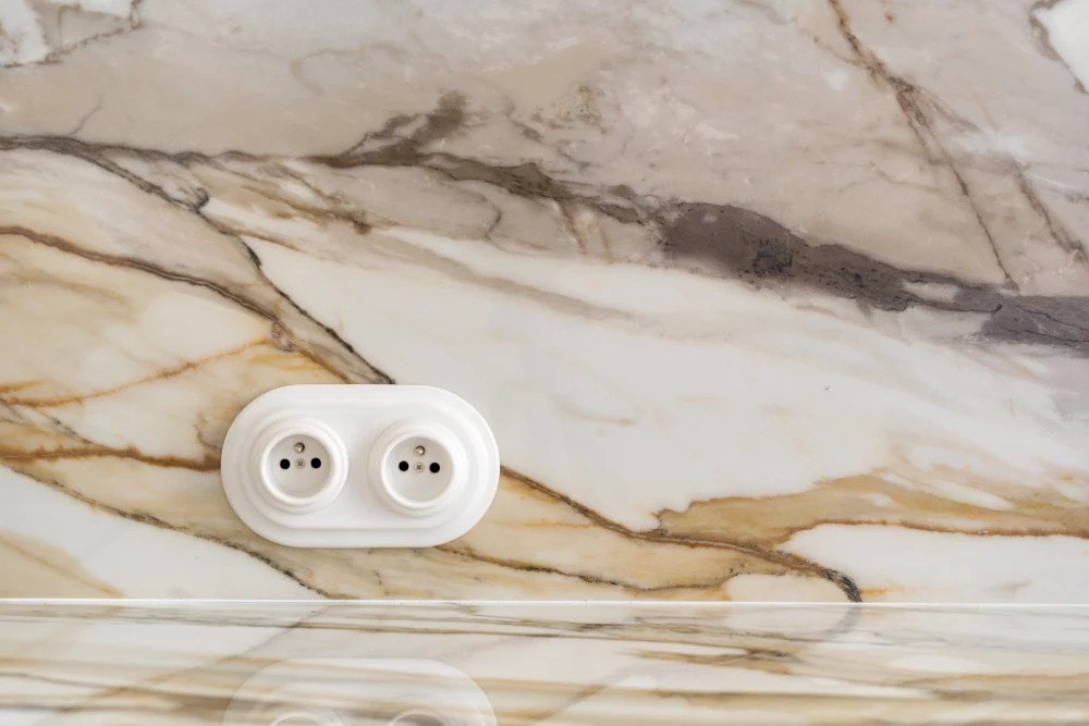 Kitchen Countertop Outlet Installation