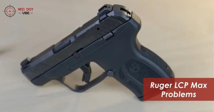 Ruger lcp .22 problems