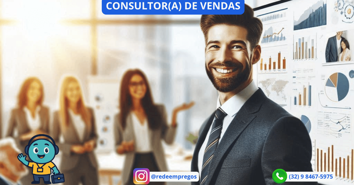 Vaga de Consultor de Vendas