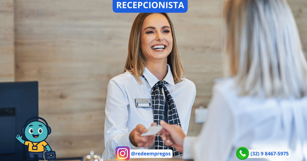 Vaga de Recepcionista