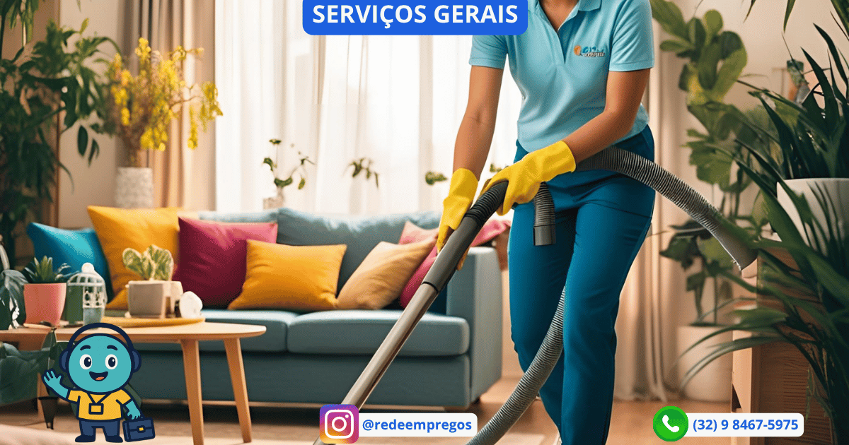 Vaga de Serviços Gerais