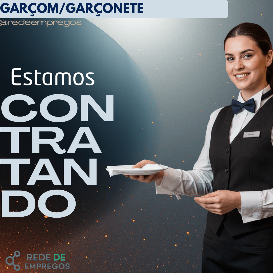 Vaga de Garçom/Garçonete