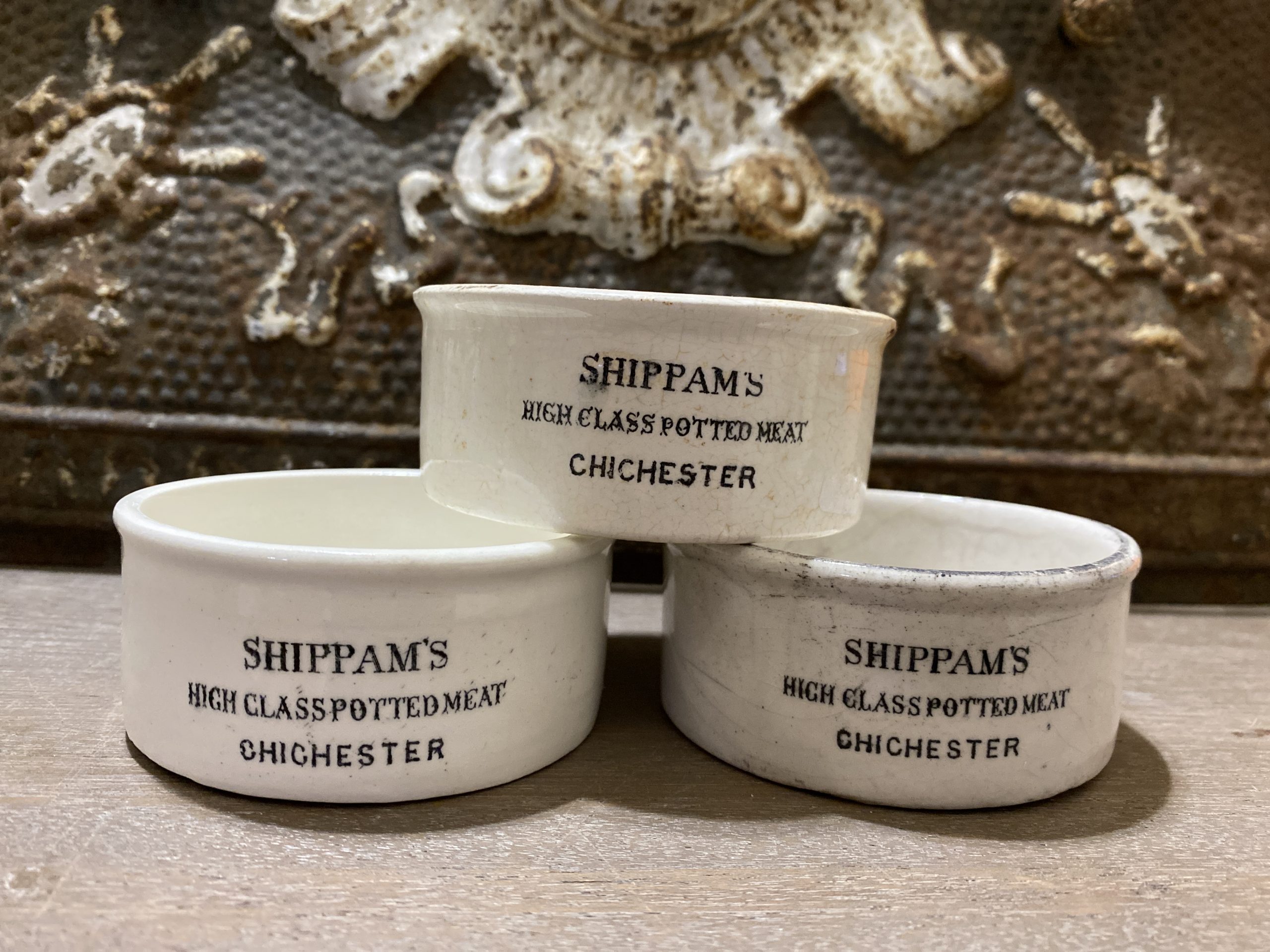 Antique Boots Cash Chemists Pot – Miniature English Advertising w