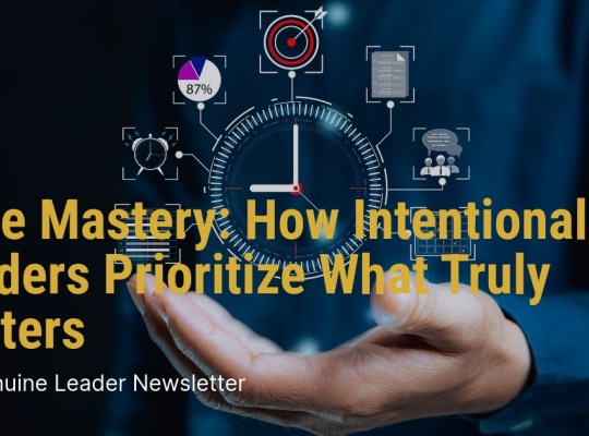 Coach guiding executives on intentional decision-making and overcoming procrastination.