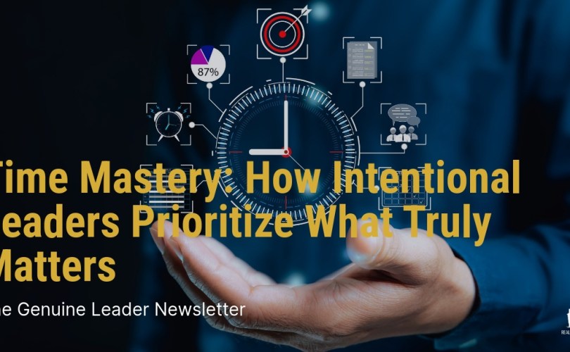 Coach guiding executives on intentional decision-making and overcoming procrastination.