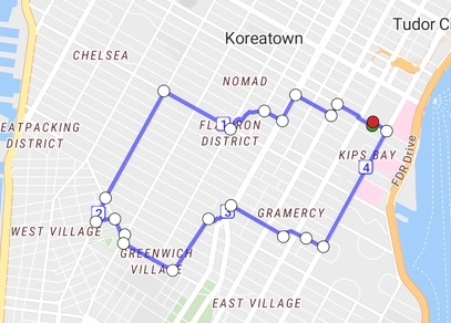 Route 9 West Village and Back
