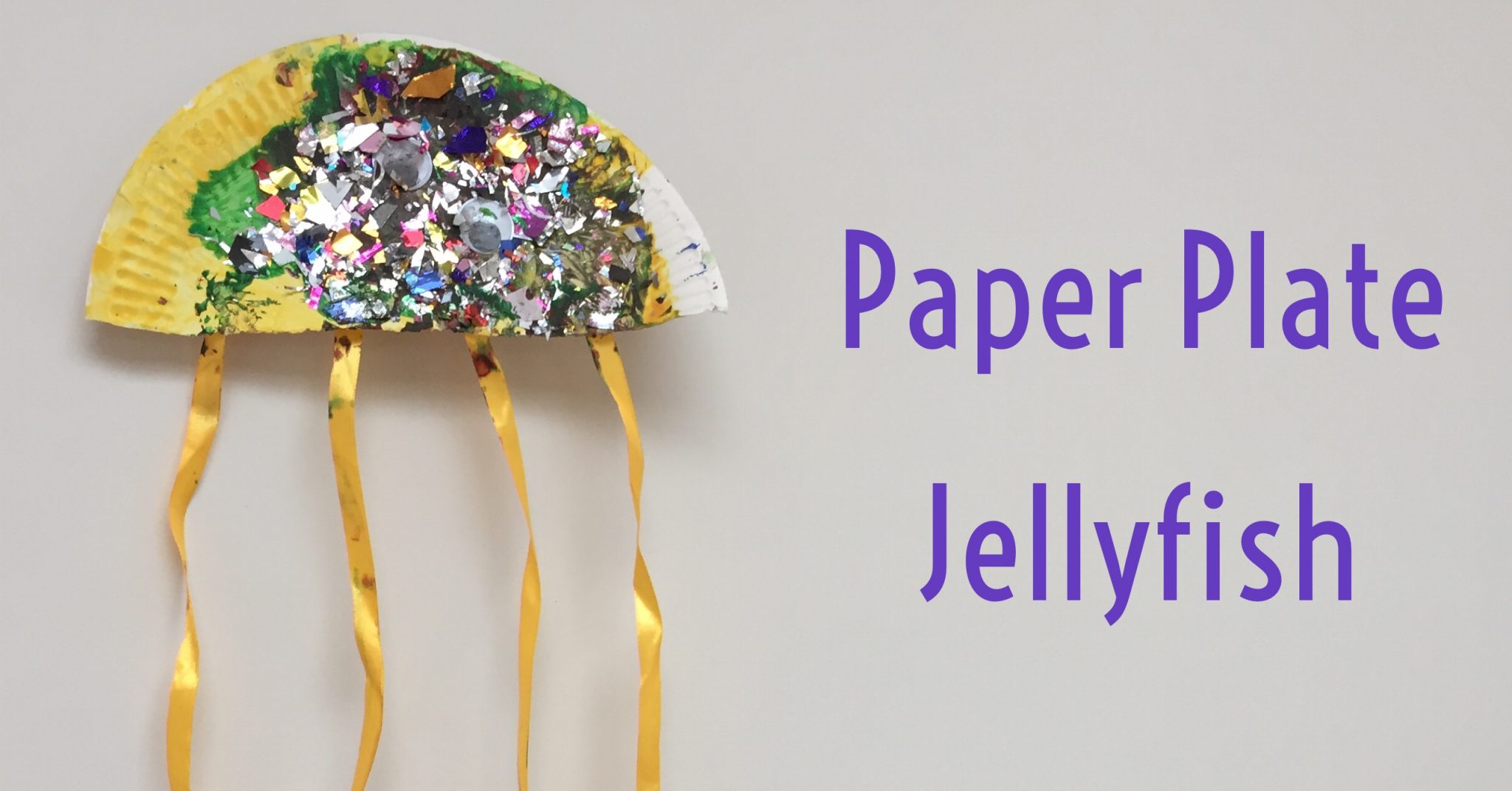 Paper Plate Jellyfish Red Kite Days