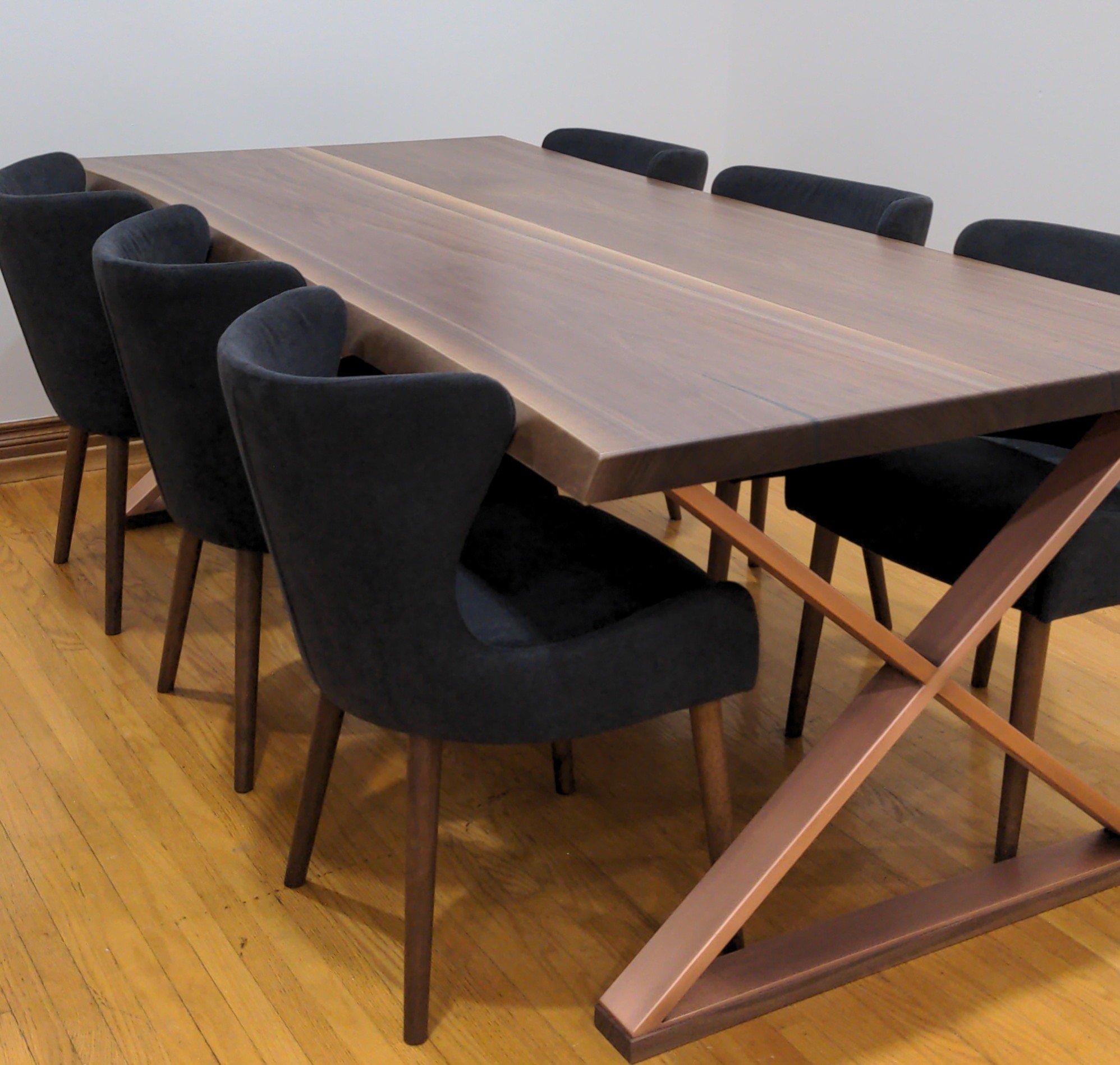 Live Edge Walnut Dining Table