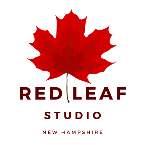 Red Leaf Studio NH, Web, Graphic, and Design Company Logo