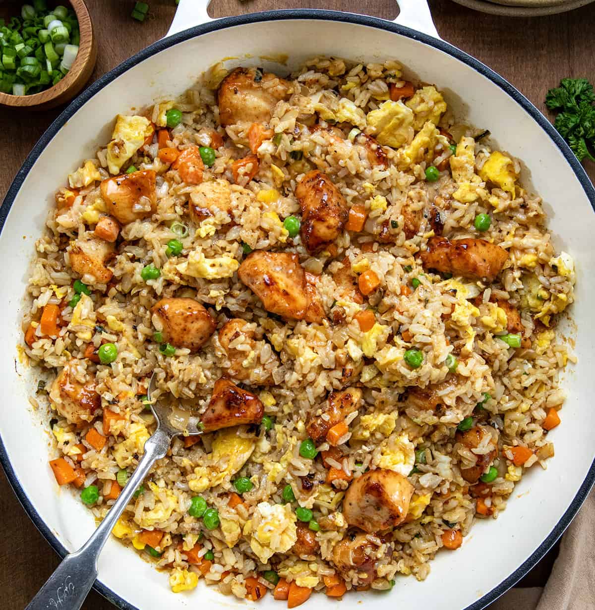 bang bang chicken fried rice