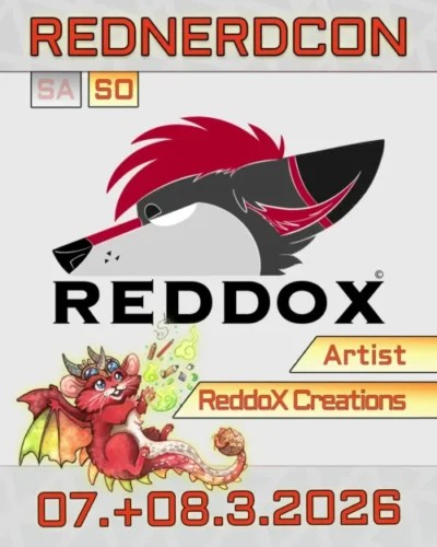Reddox Creations auf der Rednerdcon 2026