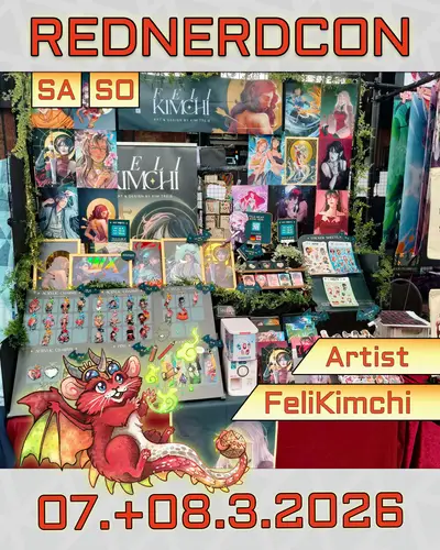 FeliKimchi – Artist auf der REDNERDCON
