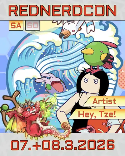 Hey, Tze! – Artist auf der REDNERDCON