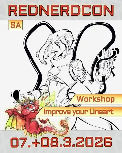 Improve your Lineart auf der Rednerdcon