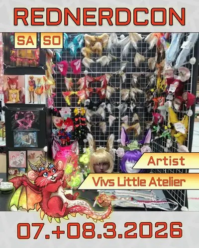 Vivs Little Atelier – Artist auf der REDNERDCON