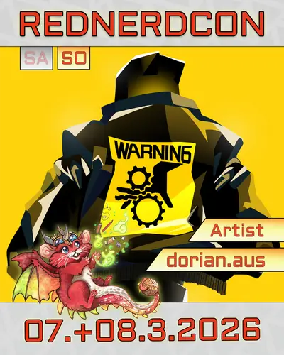dorian.aus – Artist auf der REDNERDCON