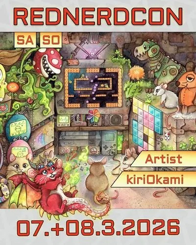 kiriOkami – Artist auf der REDNERDCON