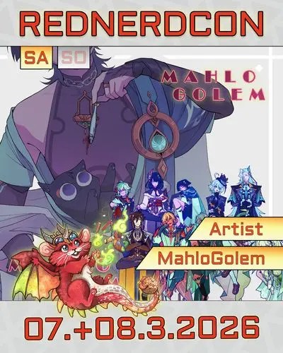 MahloGolem – Artist auf der REDNERDCON