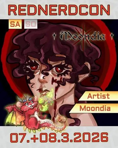 Moondia – Artist auf der REDNERDCON