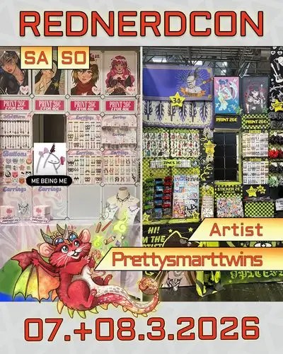 Prettysmarttwins – Artist auf der REDNERDCON
