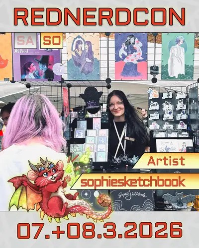 sophiesketchbook – Artist auf der REDNERDCON