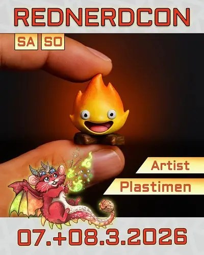 Plastimen auf der Rednerdcon