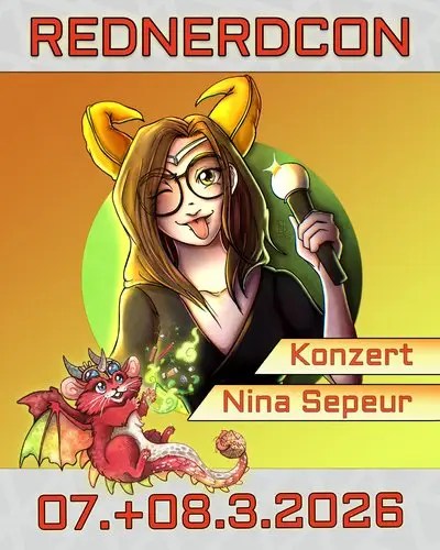 Konzert: Nina Sepeur auf der Rednerdcon
