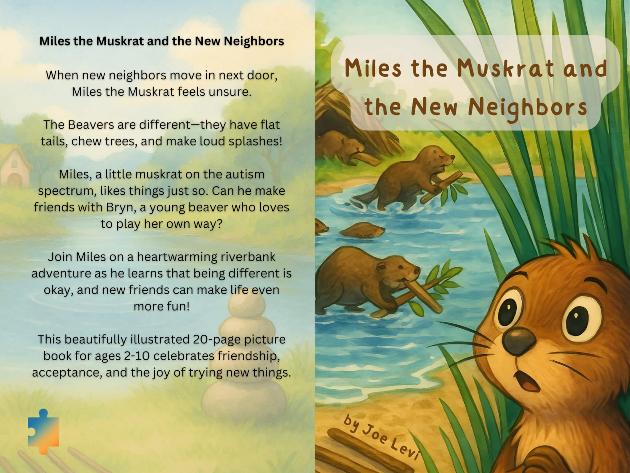 Miles the Muskrat and the New Neighbors
