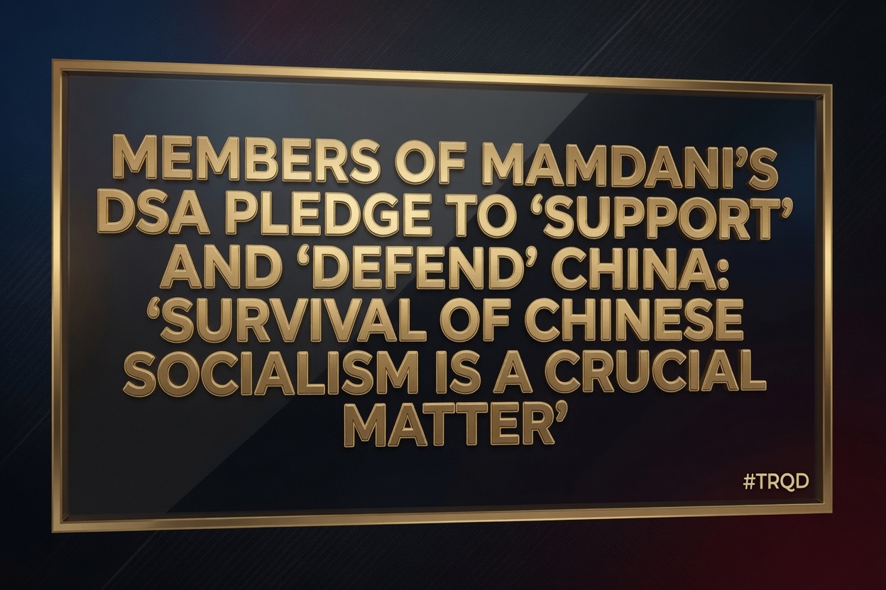 China First? Why Are DSA Members Signing Pro-China Pledges? (Video)