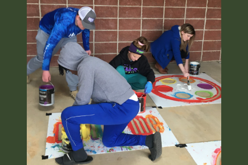 Sidewalk Painting
