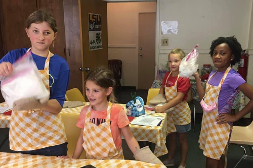 4-H Cooking Instruction