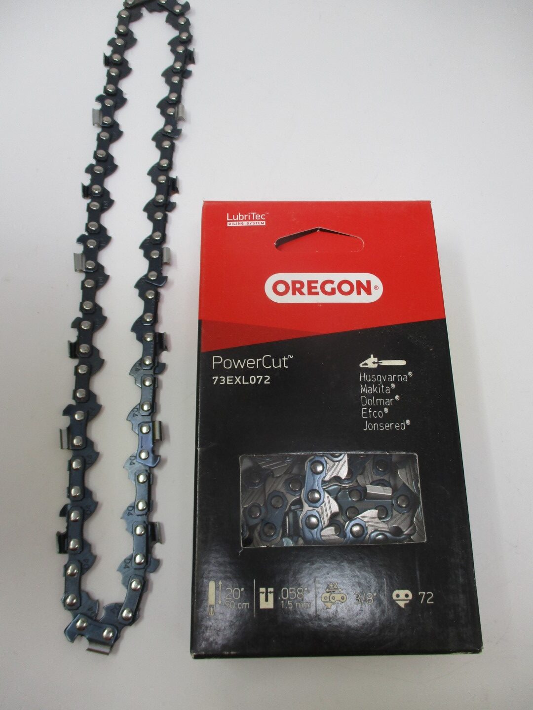 Genuine Oregon 73EXL072G PowerCut Saw Chain 20