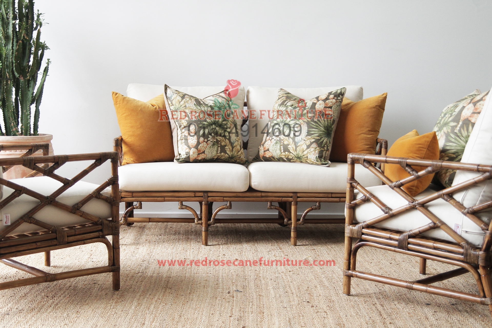 Cane Sofa 27 Red Rose Cane Furniture Interior