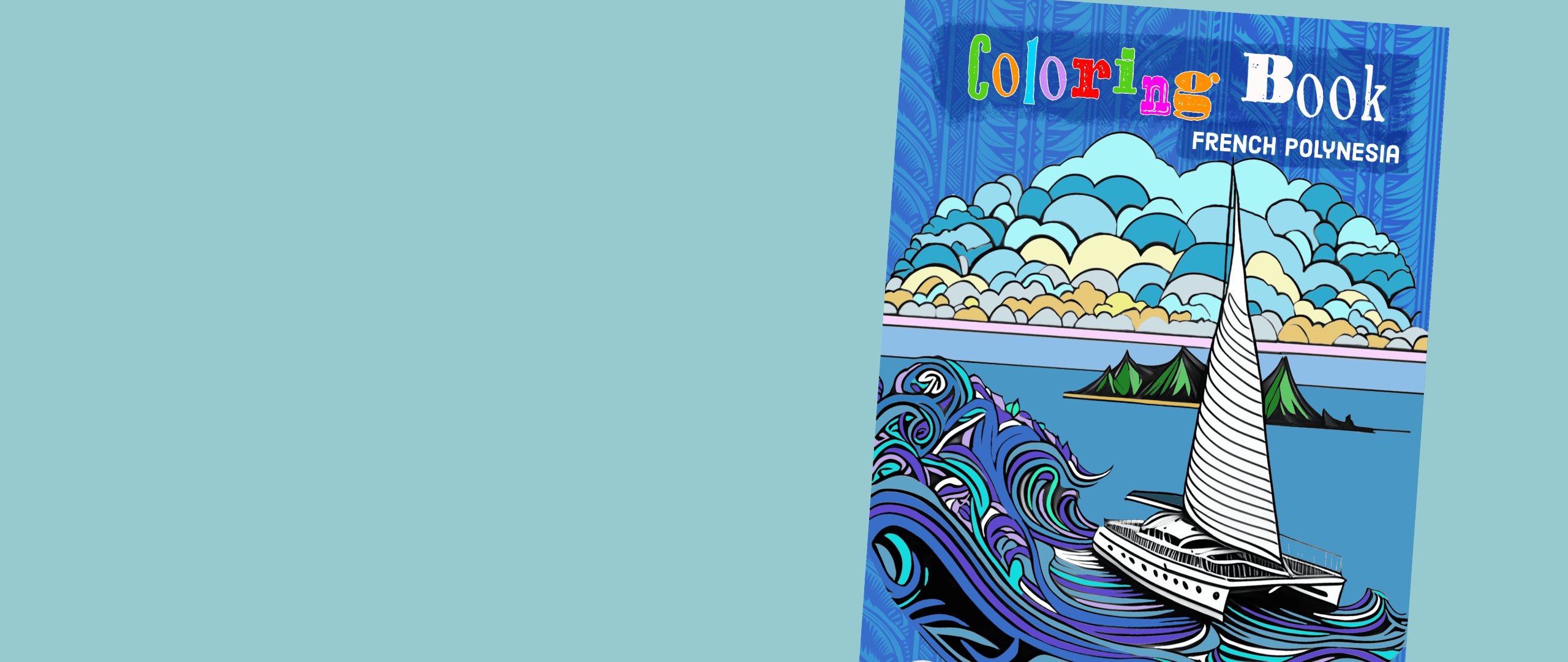 Red Seas Colouring Book