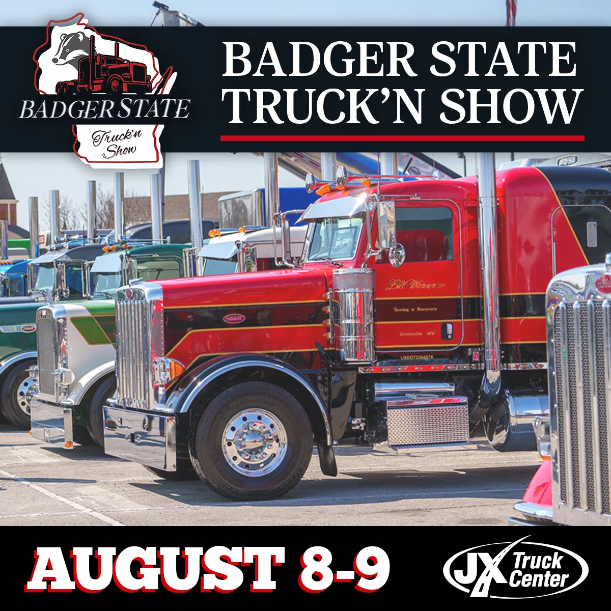 Badger State event social post.