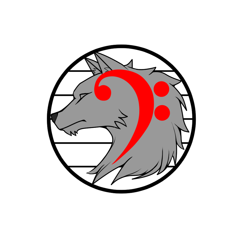 Red Wolf Audio Logo