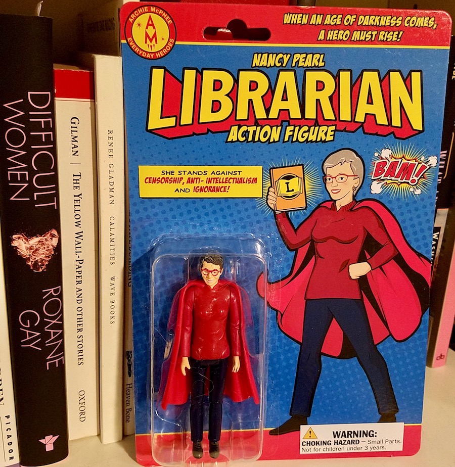 Librarian action figure – REEL LIBRARIANS