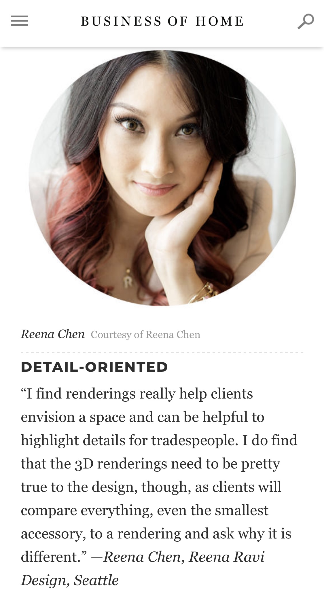 Reena Ravi Design Seattle interiors