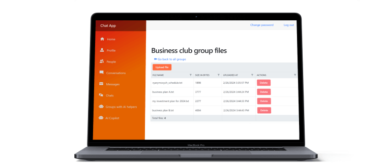 Custom Ai Powered Chat Application Reenbit - Light Background Collection - Desktop Quality