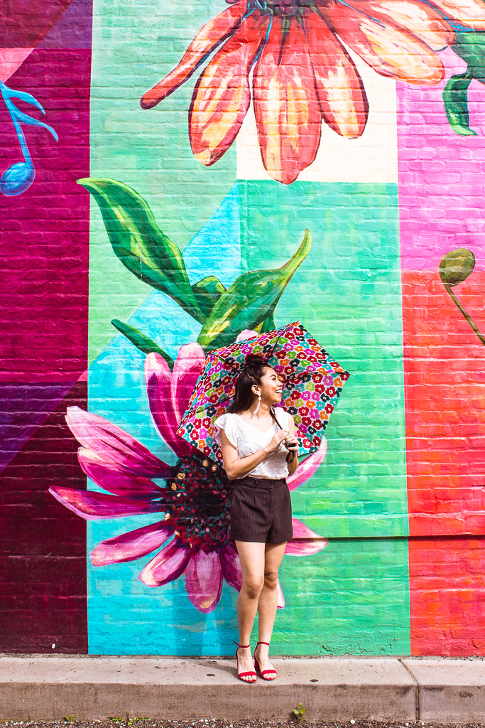 Flower Mural Minneapolis