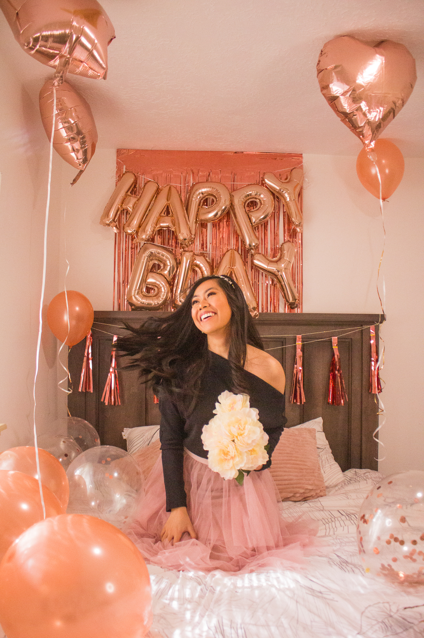 Rose Gold Birthday Shoot