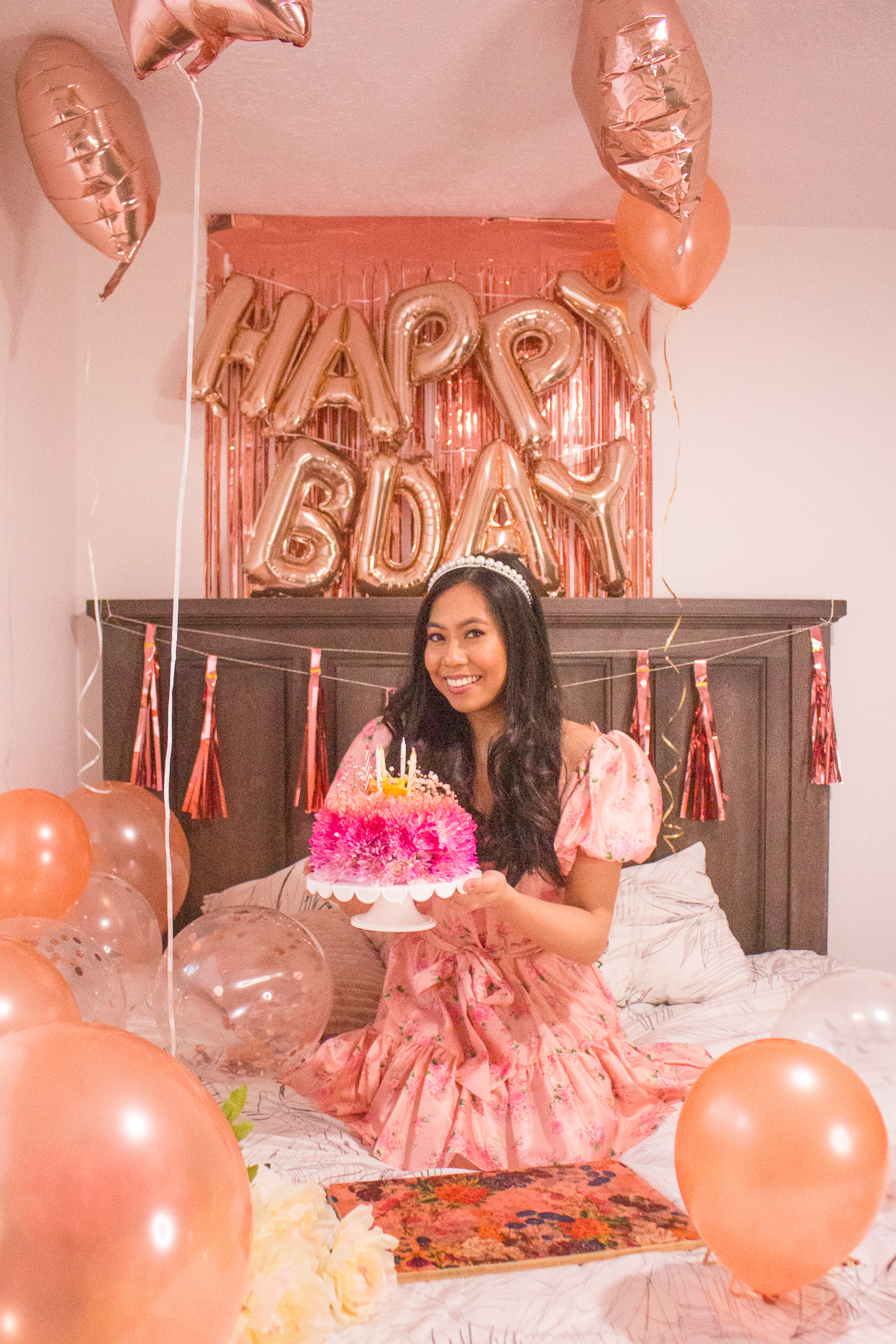 Rose Gold Birthday Shoot
